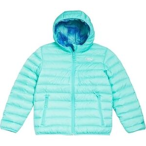 Eddie Bauer REVERSIBLE Weather Resistant Down Insulated Quilted Bubble Puffer